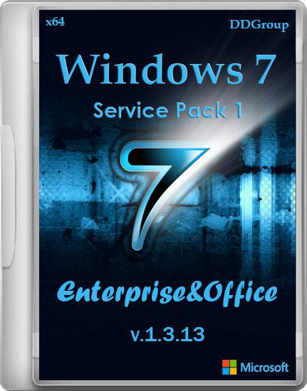 Windows 7 SP1 Enterprise & Office by DDGroup v.1.3.13