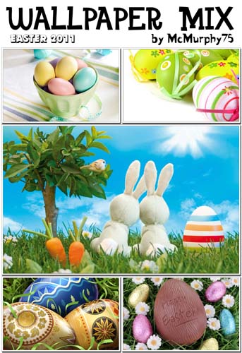 Wallpaper MIX Easter 2011 (by McMurphy)