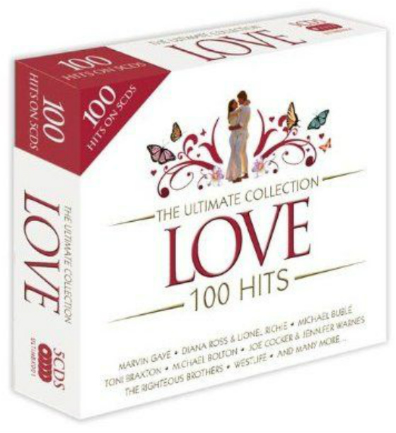 скачать 100 Hits Love. The Ultimate Collection Box 5 CD (2008)