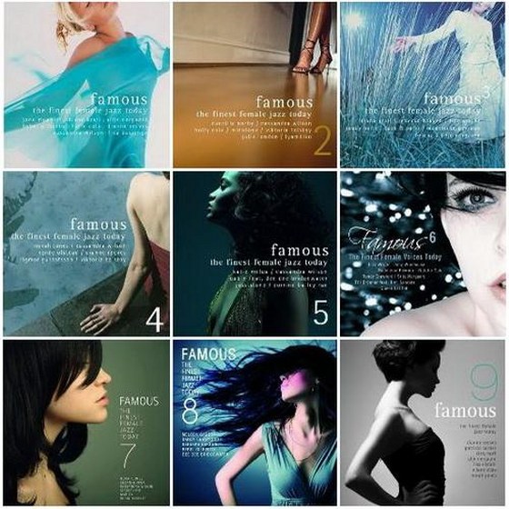 скачать Famous 1-9: The Finest Female Jazz Today 9CD (2002-2011) 