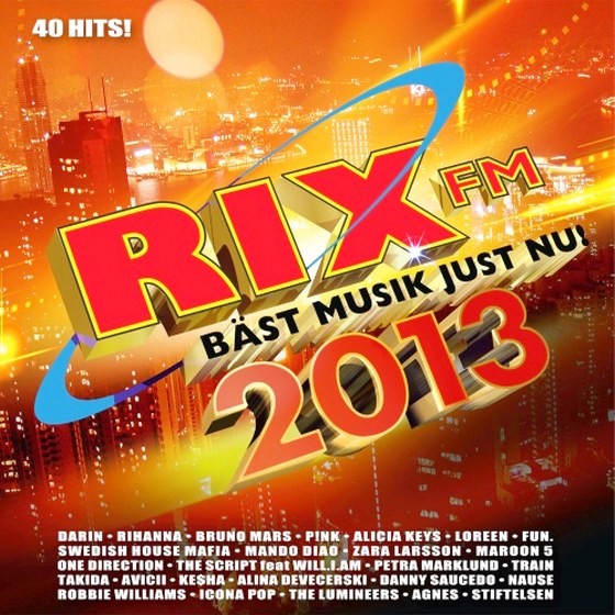 Rix FM: Bäst Musik Just Nu 2CD (2013)