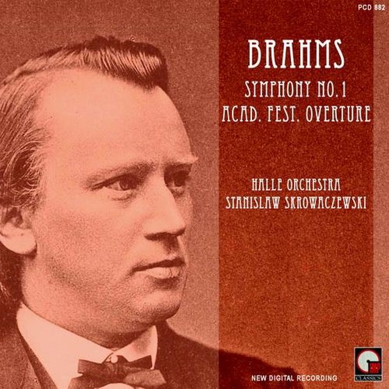 Skrowaczewski & Halle Orchestra: Brahms Symphony No 1 Academic Festival Overture (1987)