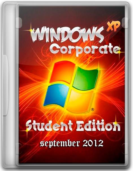Windows XP Pro SP3 Corporate Student Edition (сентябрь 2012)