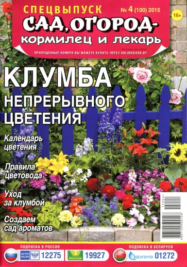 Сад огород кормилец и лекарь Спецвыпуск 4 2015