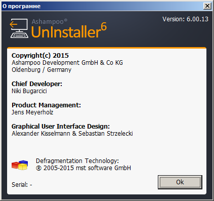 Ashampoo UnInstaller 6.00.13 Final