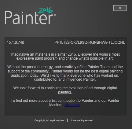 Corel Painter 2016 15.1.0.740