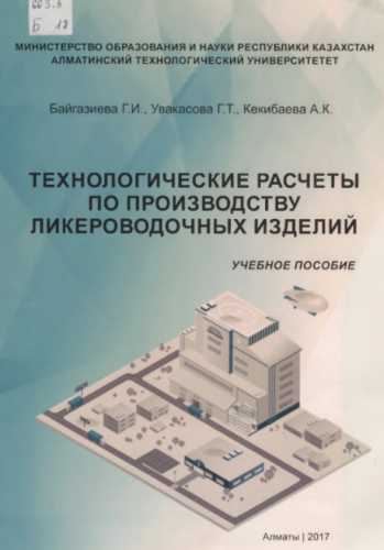 Технологические расчеты по производству ликероводочных изделий