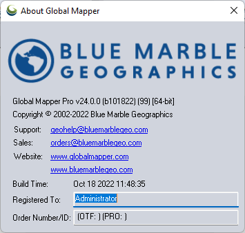 Global Mapper Pro 24.0 Build 101822