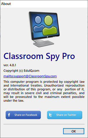 EduIQ Classroom Spy Professional 4.8.1