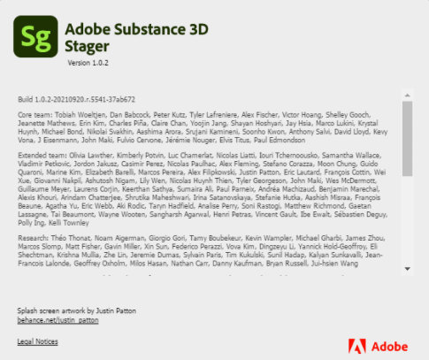 Adobe Substance 3D Stager 1.0.2