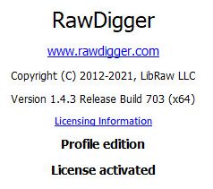 RawDigger 1.4.3.703