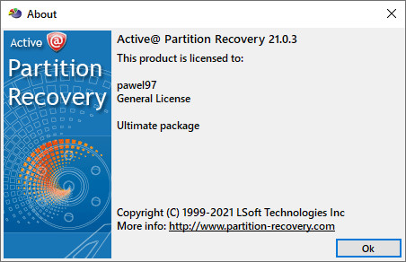Active Partition Recovery Ultimate 21.0.3