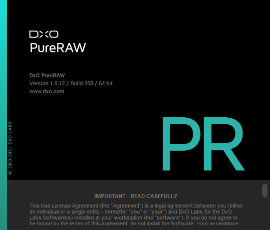 DxO PureRAW 1.0.12 Build 208