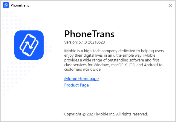 PhoneTrans 5.1.0.20210623