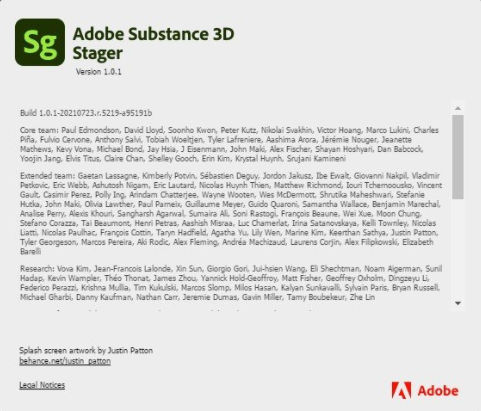 Adobe Substance 3D Stager 1.0.1