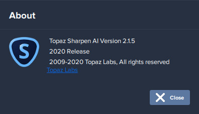 Topaz Sharpen AI 2.1.5