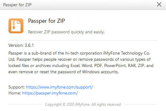 Passper for ZIP 3.6.1.1 + Portable