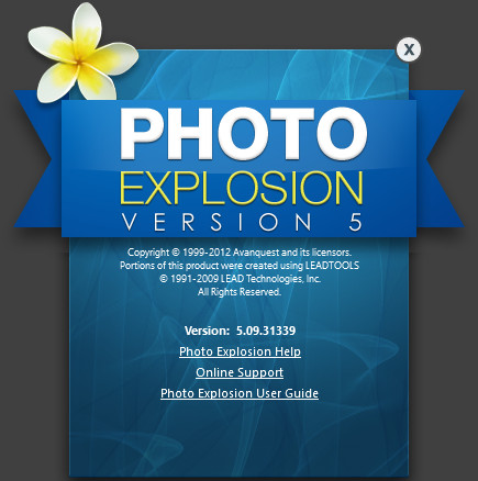 Avanquest Photo Explosion Deluxe 5.09.31339