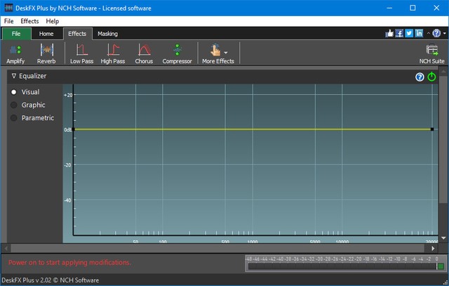 NCH DeskFX Audio Enhancer Plus 5.26 instal
