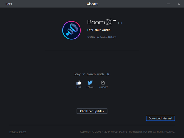 Boom 3D 1.5.8546 download the last version for android