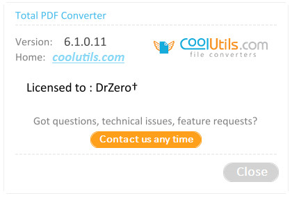 Coolutils Total PDF Converter 6.1.0.11