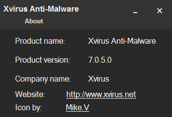 Xvirus Anti-Malware Pro 7.0.5
