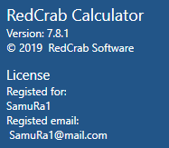 RedCrab Calculator PLUS 7.8.1.721