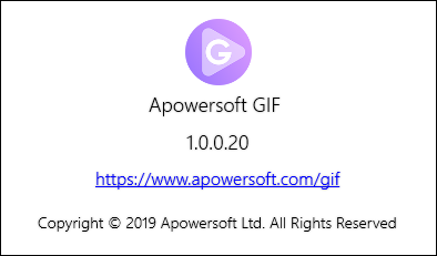 Apowersoft GIF 1.0.0.20