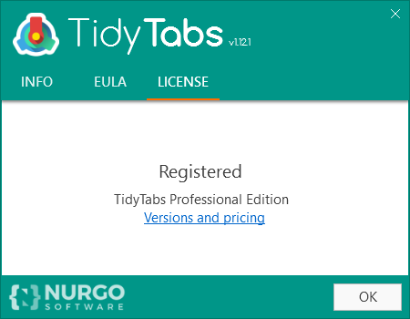 TidyTabs Professional 1.12.1