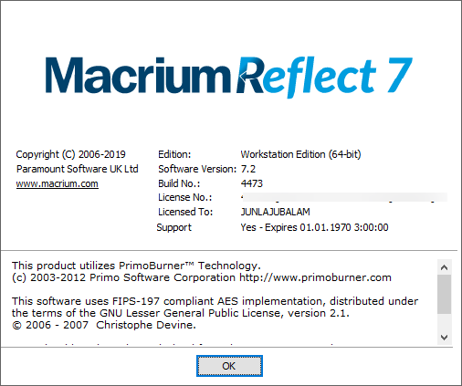 Macrium Reflect 7.2.4440 Workstation / Server Plus