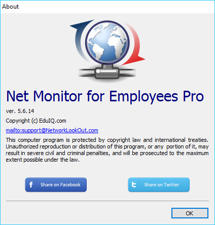 EduIQ Net Monitor for Employees Professional 6.1.3 for windows instal free
