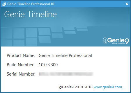 Genie Timeline Pro 2018 10.0.3.300