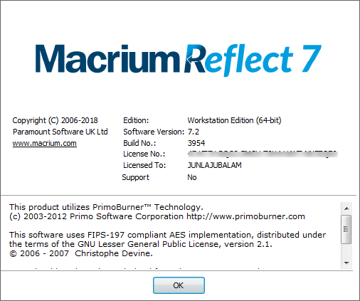 Macrium Reflect 7.2.3897 Workstation / Server / Server Plus