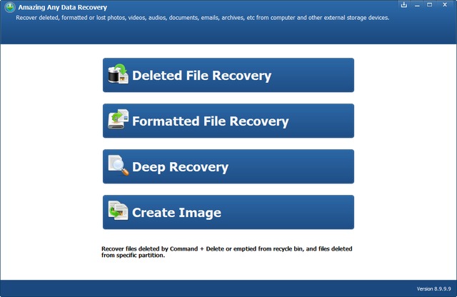 Amazing Any Data Recovery 8.9.9.9