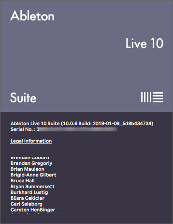 Ableton Live Suite 10.0.6