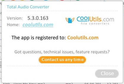 CoolUtils Total Audio Converter 5.3.0.163 + Portable