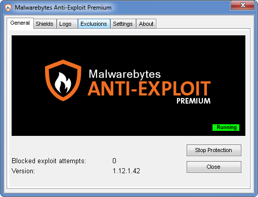 Malwarebytes Anti-Exploit Premium 1.12.1.42