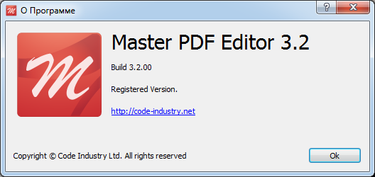 Master PDF Editor 3.2.00