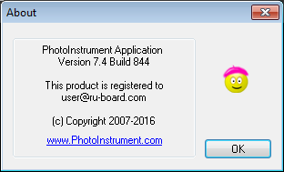 PhotoInstrument 7.4 Build 844