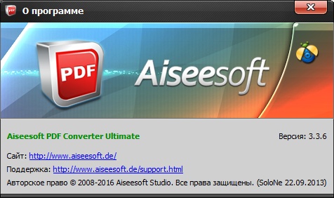 Aiseesoft PDF Converter Ultimate 3.3.6