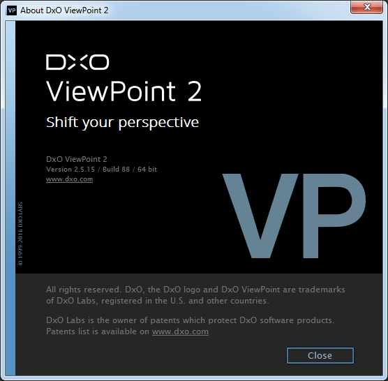 DxO ViewPoint 2.5.15 Build 88