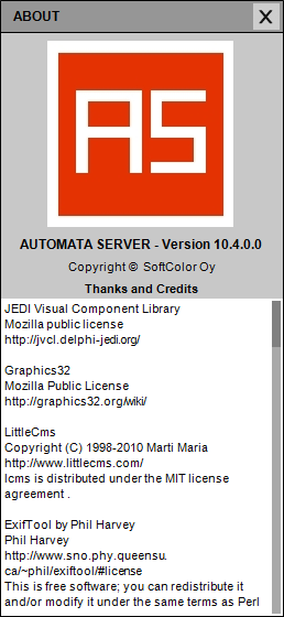 SoftColor Automata Server 10.4