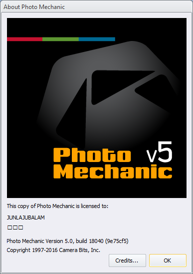 Photo Mechanic 5.0 Build 18040