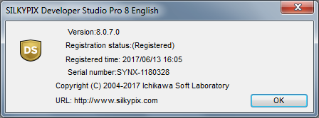 SILKYPIX Developer Studio Pro 8.0.7.0
