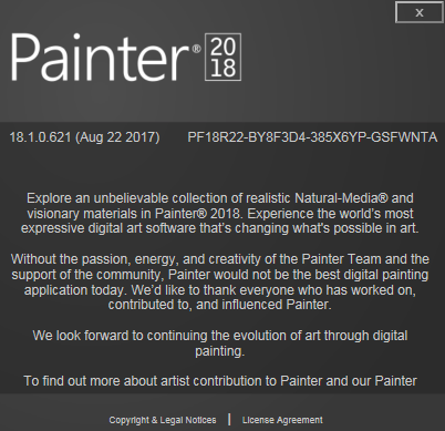 Corel Painter 2018 v18.1.0.621