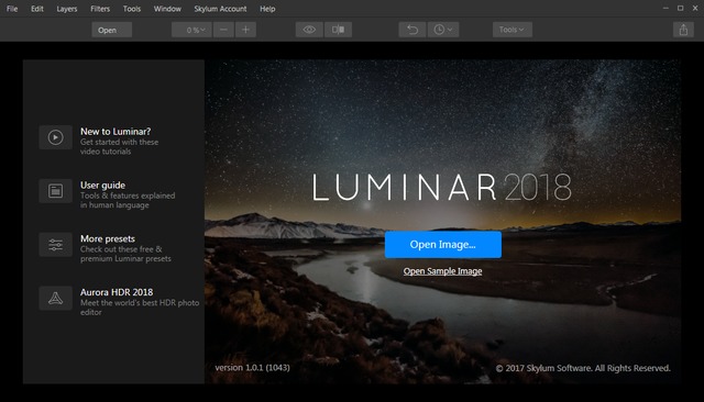 Luminar 2018 1.0.1.1043 + Portable