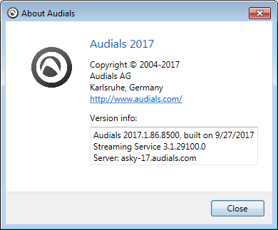 Audials One 2017.1.86.8500