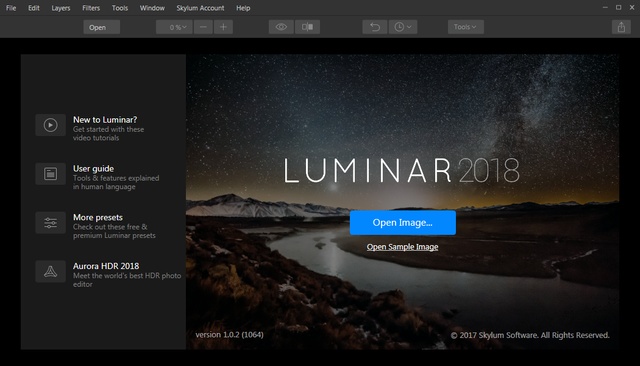 Luminar 2018 1.0.2.1064 + Portable