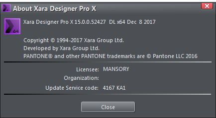 Xara Designer Pro X 15.0.0.52427