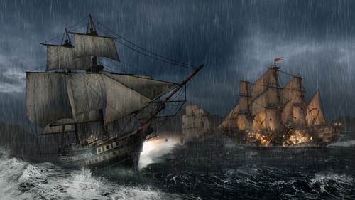 Морской бой в Assassin’s Creed 3